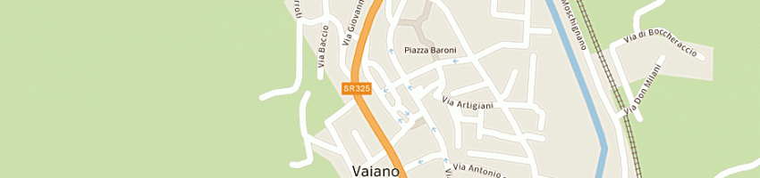 Mappa della impresa comune di vaiano a VAIANO