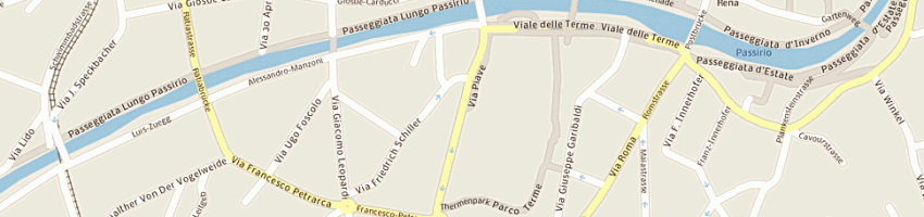 Mappa della impresa terme merano spa a MERANO