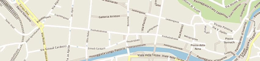 Mappa della impresa agora' sas di parravano marco a MERANO