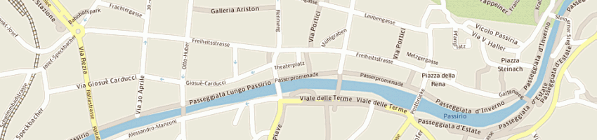 Mappa della impresa mode bruno a MERANO