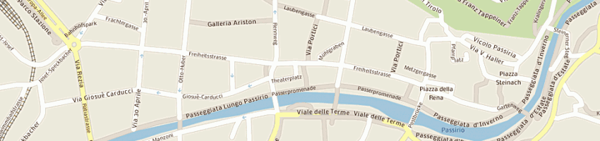 Mappa della impresa peter's teahouse a MERANO