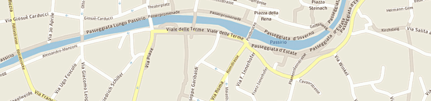 Mappa della impresa gelateria sabine srl a MERANO