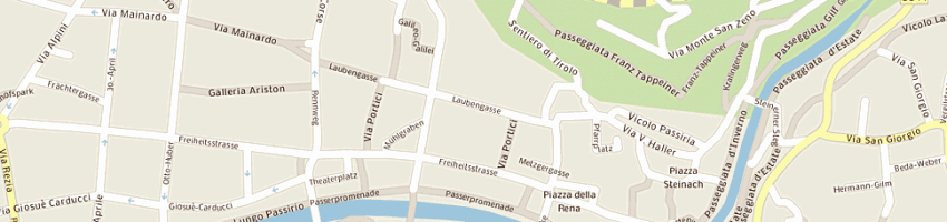 Mappa della impresa gilli srl a MERANO