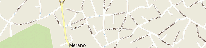 Mappa della impresa recla marco a MERANO