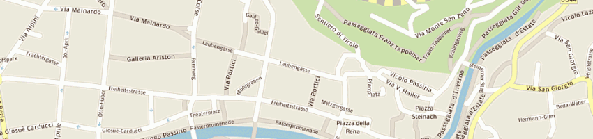 Mappa della impresa corazza g a MERANO