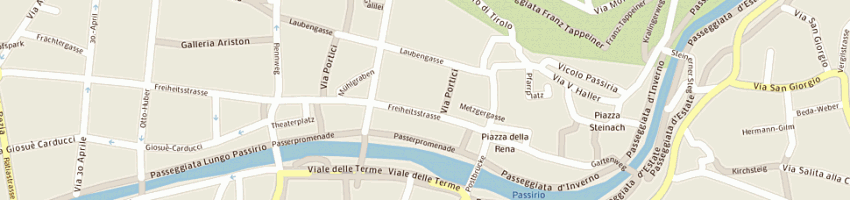 Mappa della impresa theiner erich a MERANO