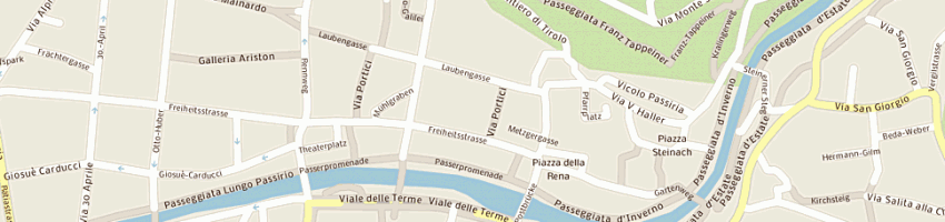 Mappa della impresa ristorante forsterbrau a MERANO