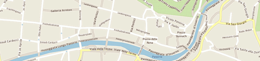 Mappa della impresa meraner trachtenmode sas a MERANO