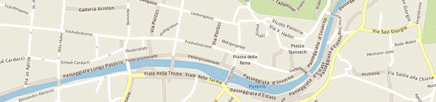 Mappa della impresa cit italia spa a MERANO