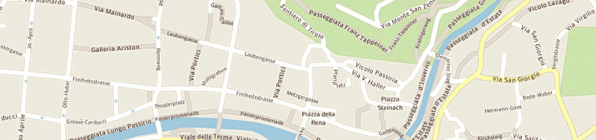 Mappa della impresa insam josef a MERANO