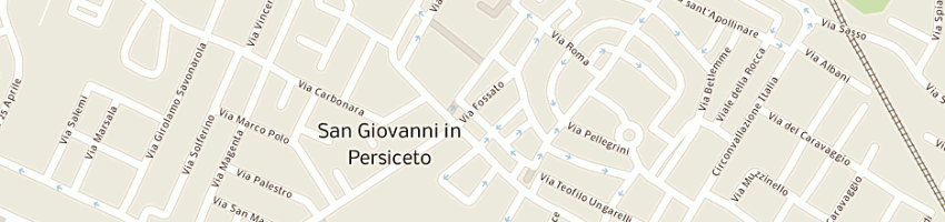 Mappa della impresa tg studio di maccaferri giovanni a SAN GIOVANNI IN PERSICETO