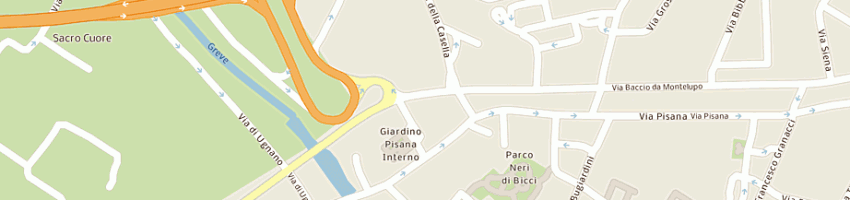 Mappa della impresa scali a FIRENZE