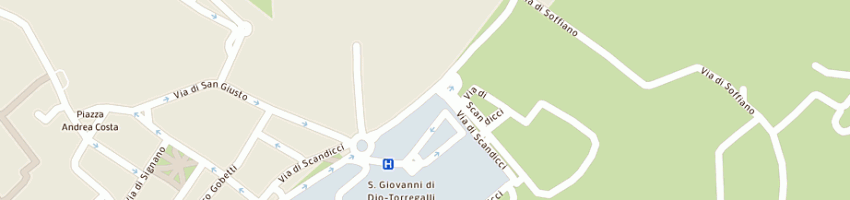 Mappa della impresa lotti giovanni a FIRENZE