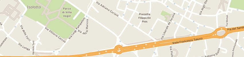 Mappa della impresa talento srl a FIRENZE