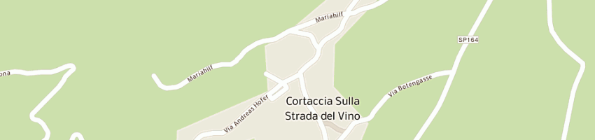 Mappa della impresa markus hair a CORTACCIA SULLA STRADA DEL VINO