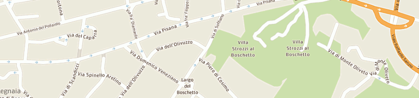 Mappa della impresa boschetto (il) a FIRENZE