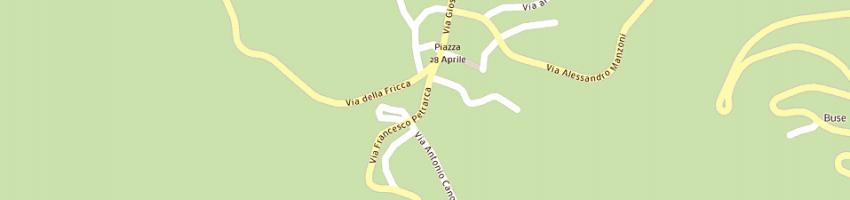 Mappa della impresa albergo centrale a FOLGARIA