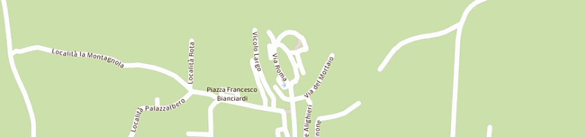 Mappa della impresa bar la piazzetta a SOVICILLE