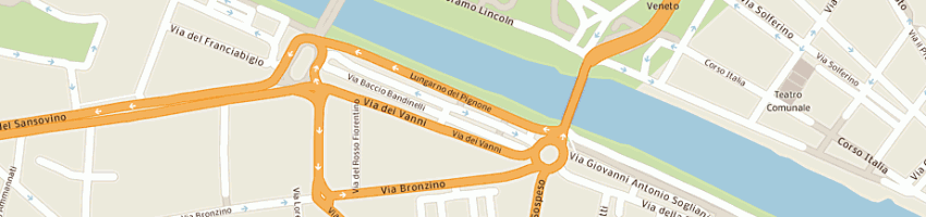 Mappa della impresa vernini vittorio a FIRENZE