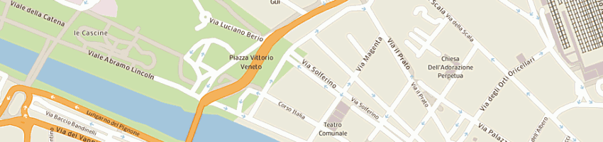 Mappa della impresa bioproject srl a FIRENZE