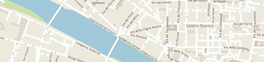 Mappa della impresa vast srl a FIRENZE