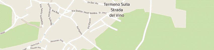 Mappa della impresa thaler franz a TERMENO SULLA STRADA DEL VINO TRAMIN AN DER WEINSTRASSE