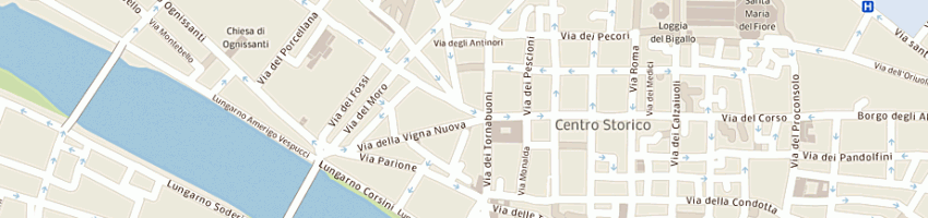 Mappa della impresa grevi a FIRENZE