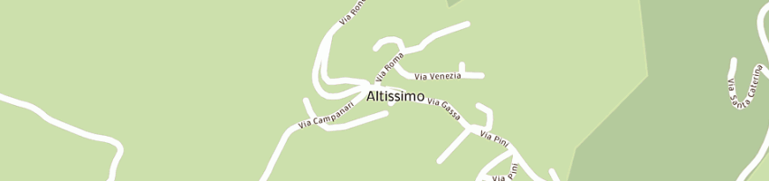 Mappa della impresa tibaldo giuseppe a ALTISSIMO