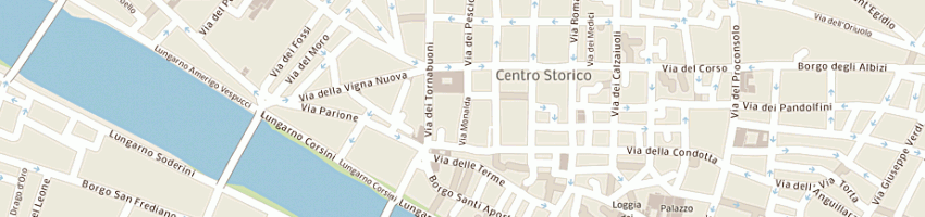 Mappa della impresa brogi faustino a FIRENZE