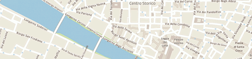 Mappa della impresa secci enrico a FIRENZE