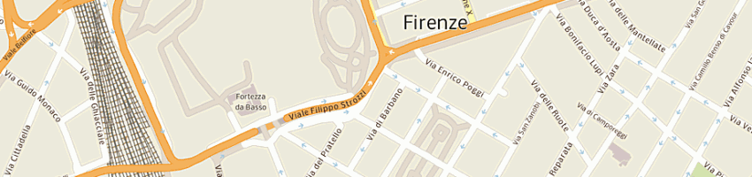 Mappa della impresa bana srl a FIRENZE