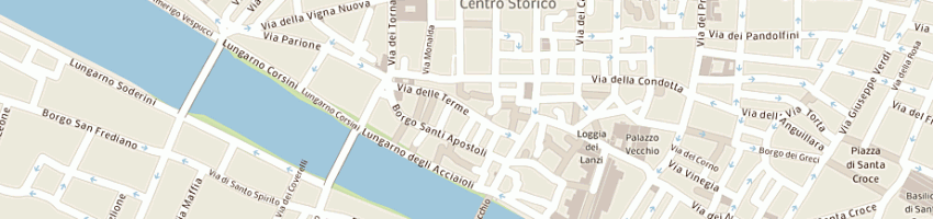 Mappa della impresa noi di peruzzi (sas) a FIRENZE