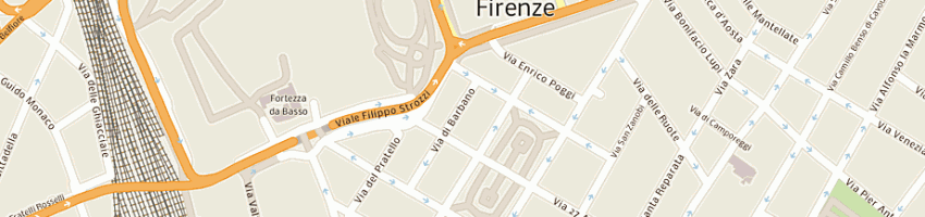 Mappa della impresa pafom a FIRENZE