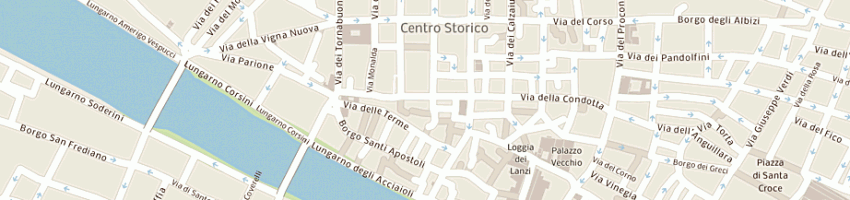 Mappa della impresa bolero (srl) a FIRENZE