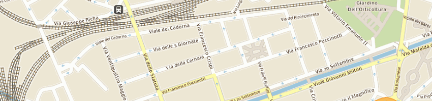 Mappa della impresa donatti gianfranco a FIRENZE