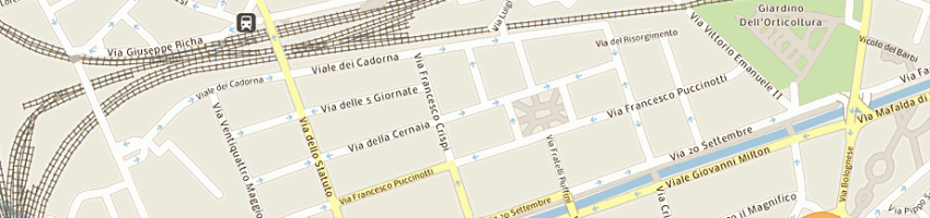 Mappa della impresa conte silvio a FIRENZE