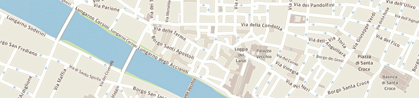 Mappa della impresa pizzeria piccadilly sas a FIRENZE