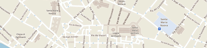 Mappa della impresa altair srl a FIRENZE