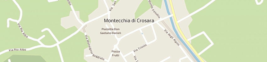 Mappa della impresa scuola elementare a MONTECCHIA DI CROSARA