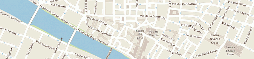 Mappa della impresa ristorante buca poldo a FIRENZE