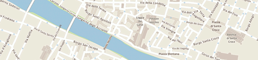 Mappa della impresa trattoria trattoria antico fattore di lucia angelo a FIRENZE