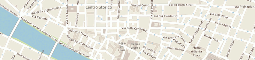 Mappa della impresa banca intesa spa a FIRENZE