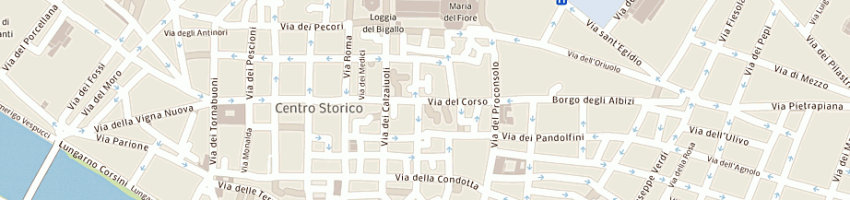 Mappa della impresa ristorante il paiolo srl a FIRENZE