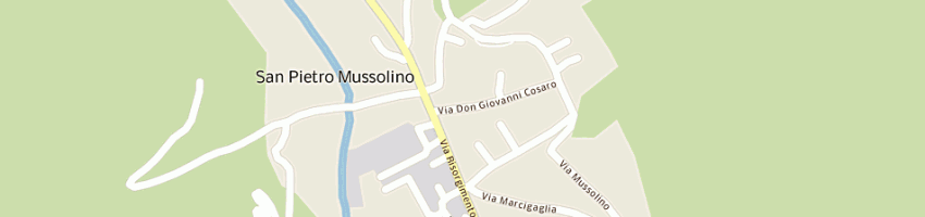 Mappa della impresa municipio a SAN PIETRO MUSSOLINO