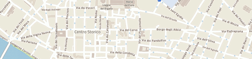 Mappa della impresa via del corso di giorgi velia a FIRENZE