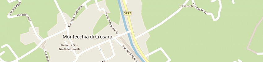 Mappa della impresa banca popolare di verona a MONTECCHIA DI CROSARA