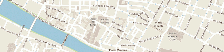 Mappa della impresa lavinia a FIRENZE