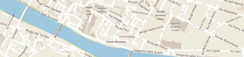 Mappa della impresa cristallo patrizia pizzeria a taglio a FIRENZE