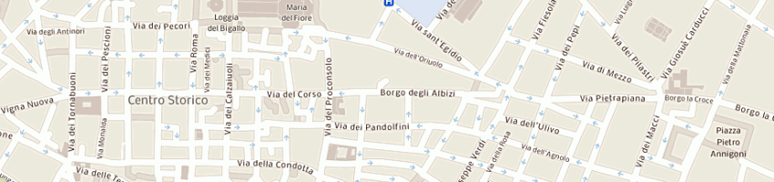 Mappa della impresa birreria italiana srl a FIRENZE