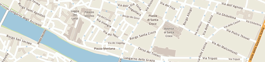 Mappa della impresa red garter srl a FIRENZE